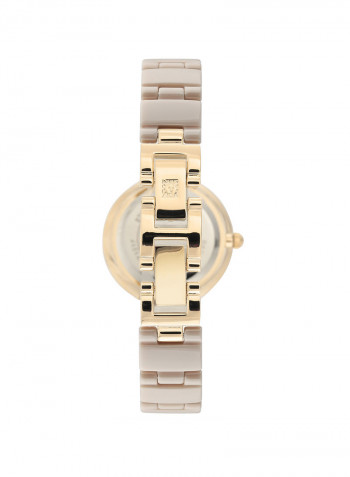 Women's Ceramic Analog Wrist Watch AK3392TNGB