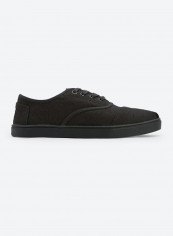 Heritage Canvas Cupsole Cordones Sneakers Black
