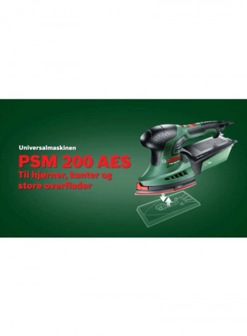 Multi-Sander Green/Black/Orange 311x102x158millimeter