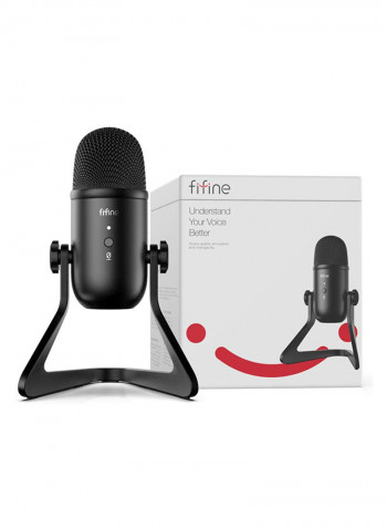 Fine USB Microphone K678 Black