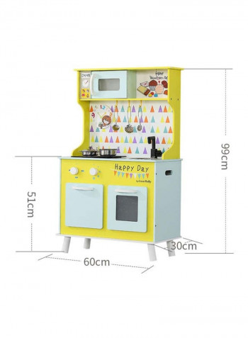 Role Play Modular Kitchen Game 99x30x60cm