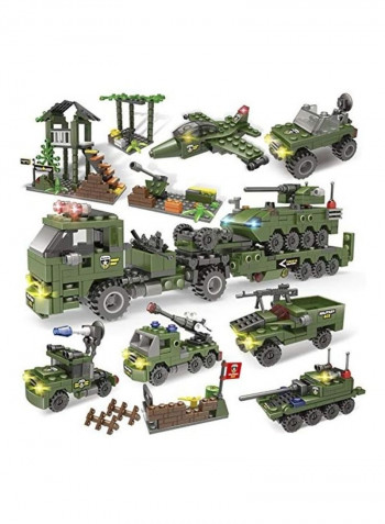 583-Piece City Police Station Building Set