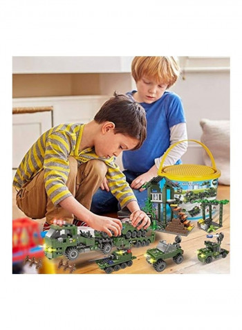 583-Piece City Police Station Building Set