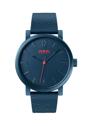 Men's Leather Analog Watch 1530116