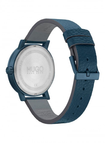 Men's Leather Analog Watch 1530116