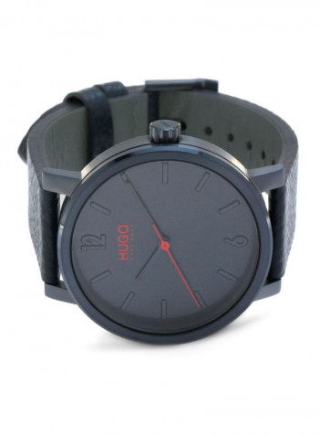 Men's Leather Analog Watch 1530116