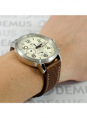 Men's Leather Analog Watch 1791230