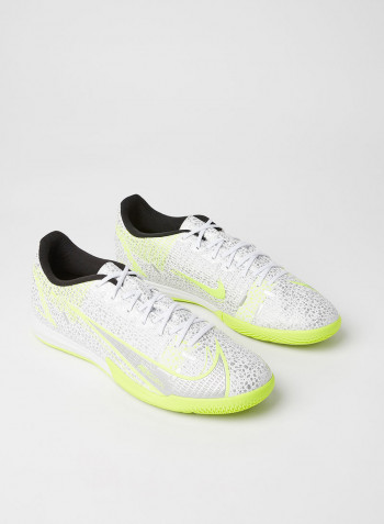 Mercurial Vapor 14 Academy IC Football Shoes White/Yellow