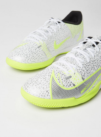 Mercurial Vapor 14 Academy IC Football Shoes White/Yellow