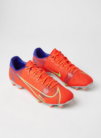 Vapor 14 Academy FG/MG Football Cleats Orange