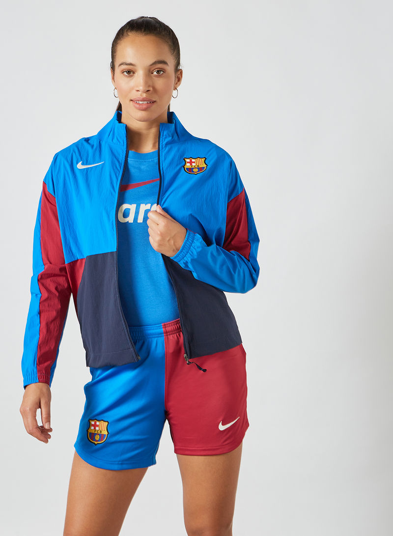 FC Barcelona Football Jacket Blue
