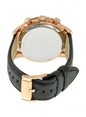 Men's Leather Chronograph Watch FS5097