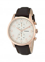 Men's Leather Chronograph Wrist Watch FS4987