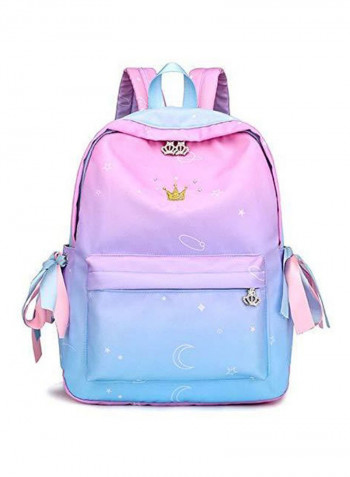 Casual Backpack Printed For  Women Multicolour