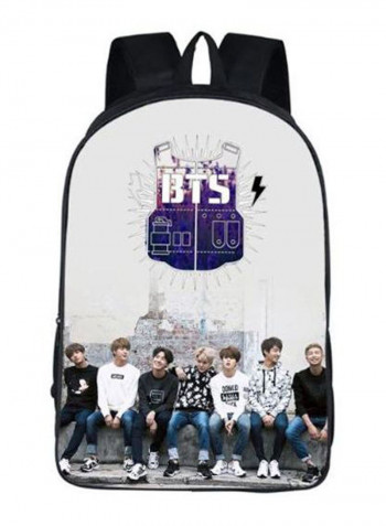 Casual Backpack Printed For  Women Multicolour