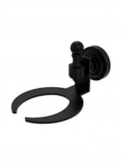 Retro-Dot Collection Wall Mounted Soap Dish Black 4.5x3.5x3.5inch