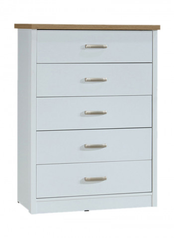 5-Chest Of Drawers Multicolour 80 x 113 x 42centimeter