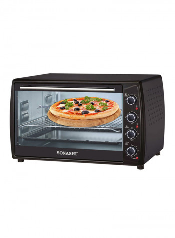 Rotisserie With Convection Oven Toaster Function 63L 2200W STO-732 Black