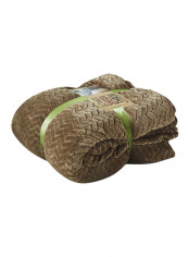 Double-Layer Thick Warm Sleeping Blanket Cotton Green 150x200centimeter