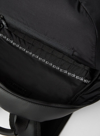Round Backpack Ck Black