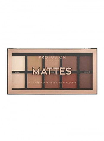 10-Shade Eyeshadow Palette Multicolour