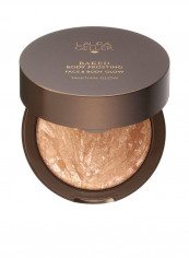 Baked Body Frosting Face And Body Glow With Puff Tahitian Glow