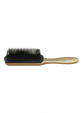 Diamante Classic Hair Brush Gold/Black