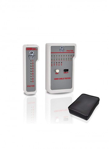 HDMI Cable Tester White/Grey 4.06x3.57x1inch