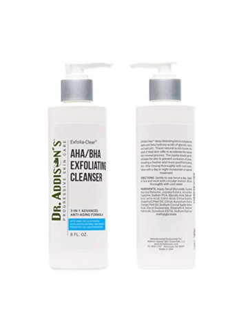 AHA/BHA Exfoliating Cleanser 8ounce