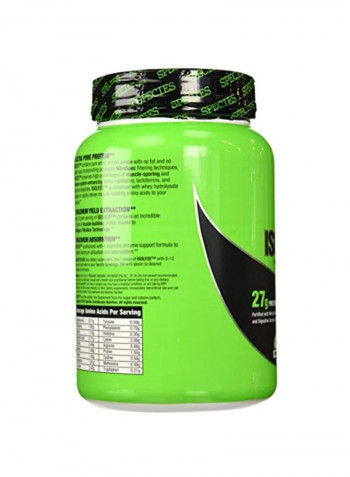 Isolyze Dietary Supplement - Vanilla Ice Cream