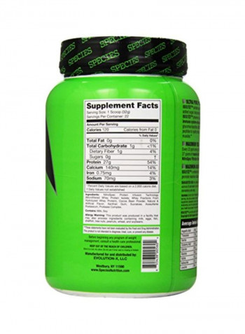 Isolyze Whey Protein Dietary Supplement - Chocolate Mix