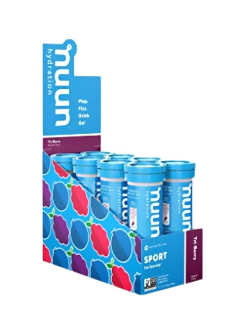 Pack Of 8 Hydration Sport -Tri-Berry