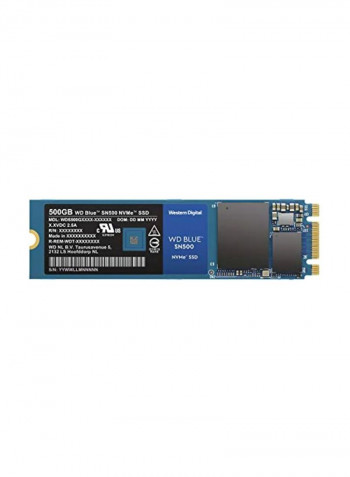 SN500 NVMe Internal SSD Solid State Drive 500GB Blue