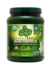 Organic Vegan Protein Dietary Supplement - Vanilla