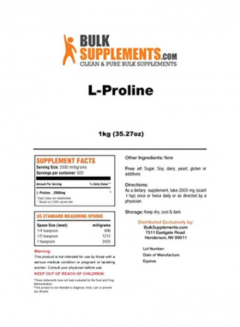 L-Proline Powder