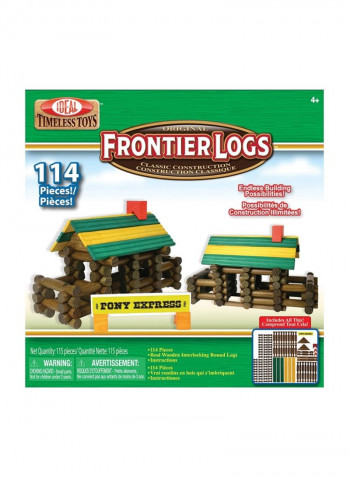 114-Piece Frontier Logs Endless Buliding Kit
