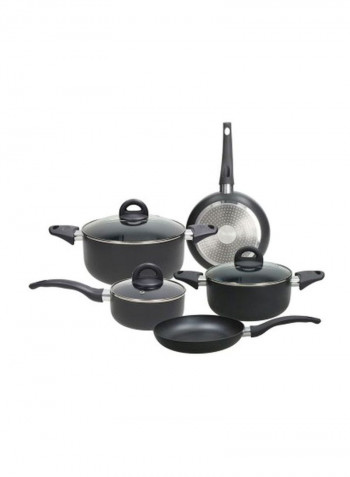 8-Piece Cooking Set Black