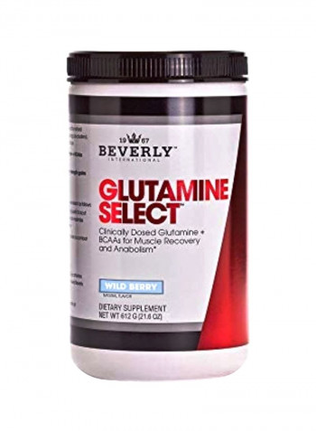 Glutamine Select Dietary Supplement - Wild Berry