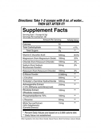 Jocko Discipline All Natural Pre Mission Dietary Supplement