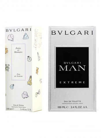 Petits Et Mamans And Man Extreme Gift Set Petits Et Mamans 100 Ml, Extreme EDT 100ml