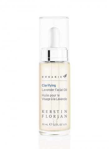 Organic Clarifying Lavender Facial Oil Moisturize Skin With Vitamin E And Jojoba Oils 30ml/1 Fl Oz