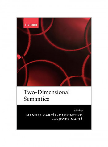 Two-Dimensional Semantics Paperback