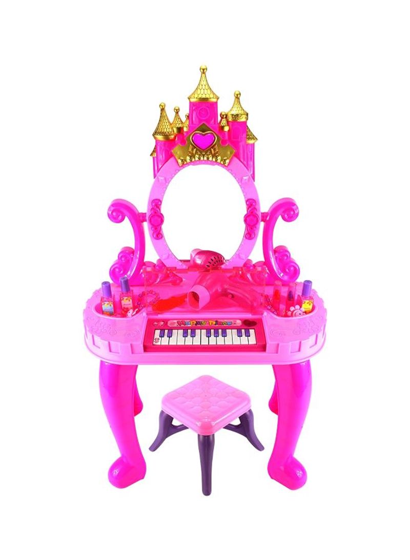 Dressing Table Cum Piano With Stool