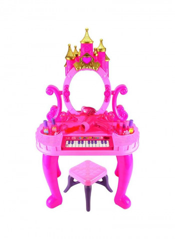 Dressing Table Cum Piano With Stool