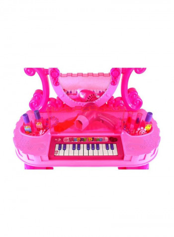 Dressing Table Cum Piano With Stool