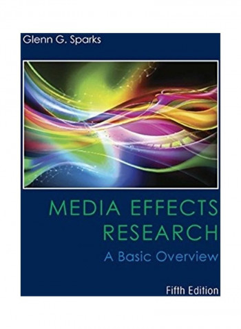 Media Effects Research Paperback English by Glenn G. Sparks