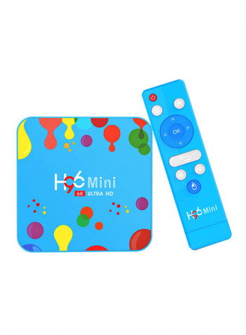 Smart Android TV Box H96 Blue