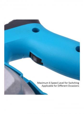 Hand Held Steering Wheel Mixer Blue/Black/Silver 35x20x24centimeter