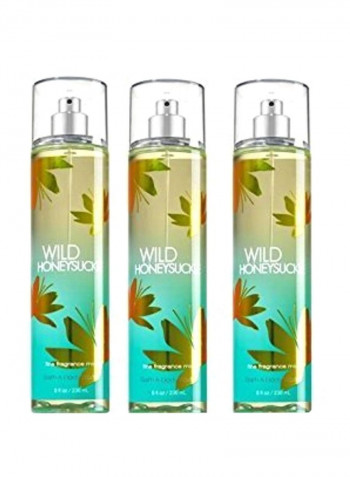 3-Piece Wild Honeysuckle Fragrance Mist 236ml