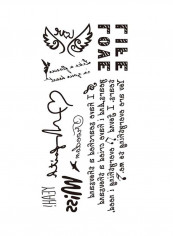 Cartoon Pattern Waterproof Temporary Tattoo Sticker